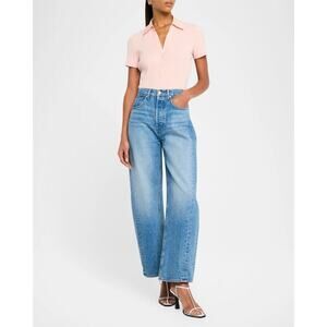 NWT Veronica Beard Ryder High-Rise Saddle Jeans Sz 31 Enough Said #3G512